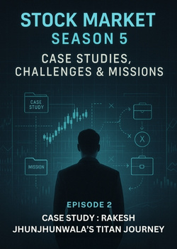 Cover image for S5 E2 : CASE STUDY : RAKESH JHUNJHUNWALA'S TITAN JOURNEY - a Stock Market story on Stream Storys